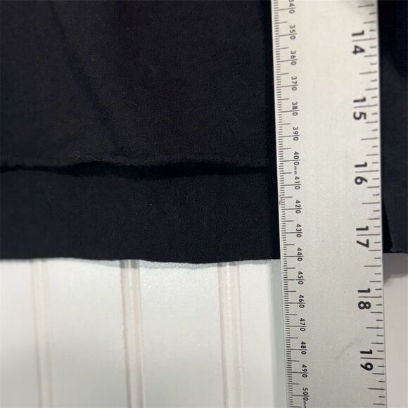 Pit Viper Crop Top Tee Shirt M Black Neon Logo Y2K Streetwear Unisex Metal Font - Picture 5 of 6